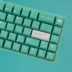 Clover Mint Keycap Set - KeyArtisan® - KeyArtisan