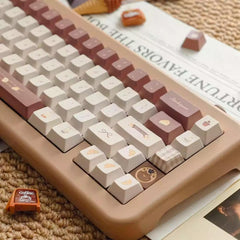 Coffee Bunny Theme Artisan Keycap Set - KeyArtisan