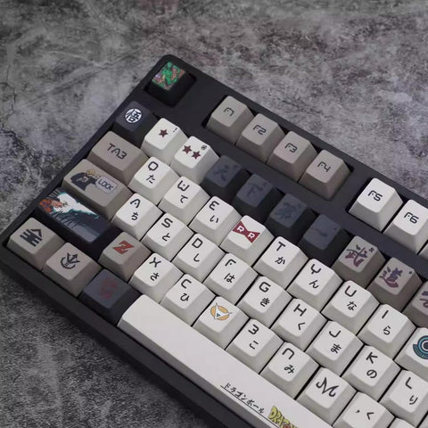 Cool Anime Inspired Japanese Keycap Set - KeyArtisan