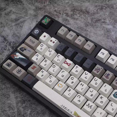 Cool Anime Inspired Japanese Keycap Set - KeyArtisan