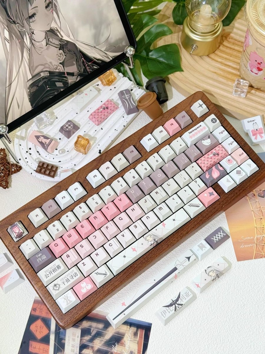 Cool Arknights Irene Theme Anime Keycap Set - KeyArtisan