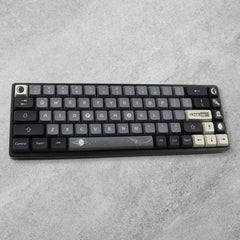Cool Black Apollo Theme PBT XDA Keycap Set - KeyArtisan