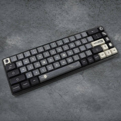 Cool Black Apollo Theme PBT XDA Keycap Set - KeyArtisan