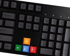 Cool Black Simple Minimalist Keycap Set - KeyArtisan