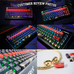 Cool Black Sun Wukong Theme Keycap Set - KeyArtisan