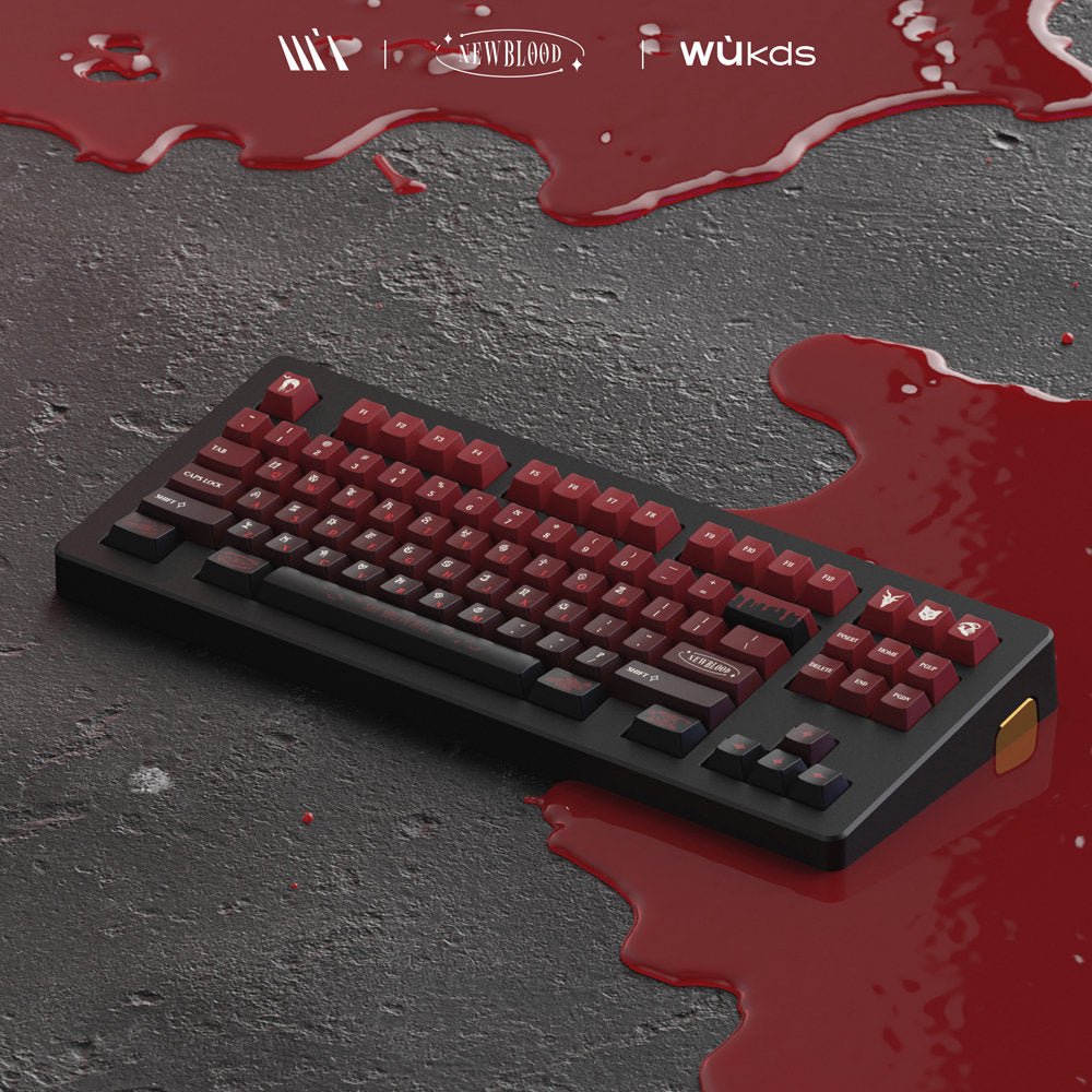 Red Gradient Keycaps Cool Blood Theme Red Gradient Keycap Set – KeyArtisan