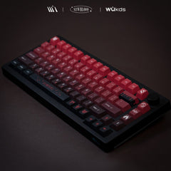 Cool Blood Theme Red Gradient Keycap Set - KeyArtisan
