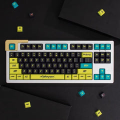 Cool Cyberpunk Theme Artisan Keycap Set - KeyArtisan