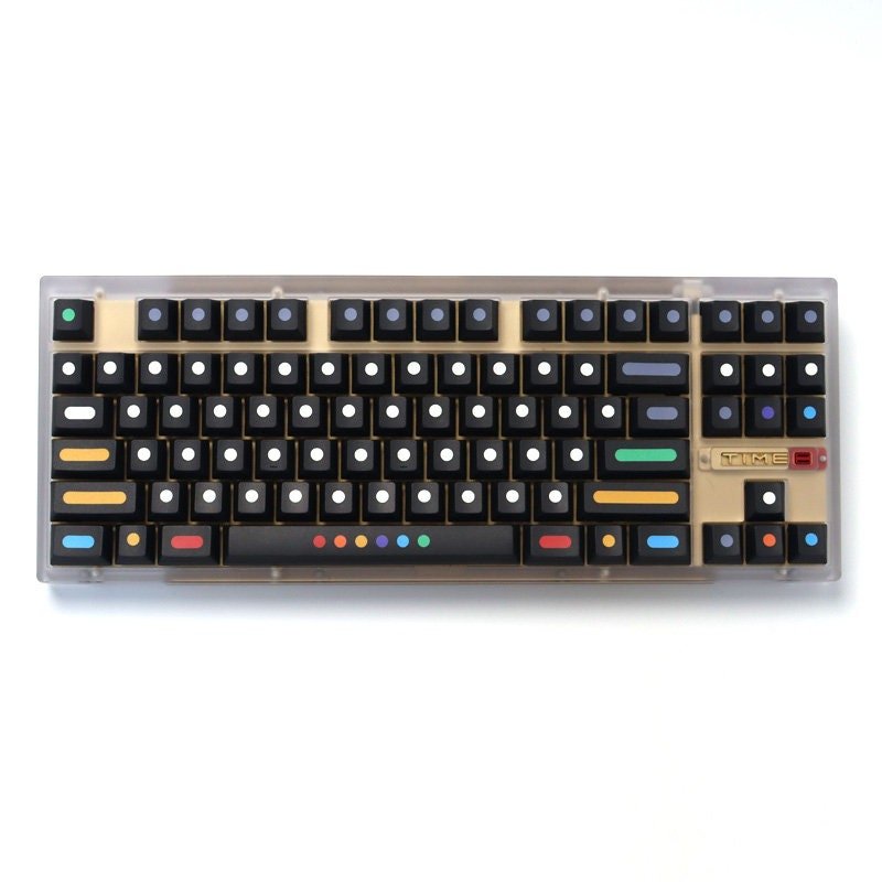 Cool Dots Theme PBT Artisan Keycap Set - KeyArtisan