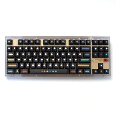Cool Dots Theme PBT Artisan Keycap Set - KeyArtisan