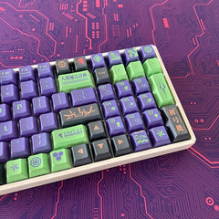 Cool Eva Unit - 01 Theme Keycap Set - KeyArtisan
