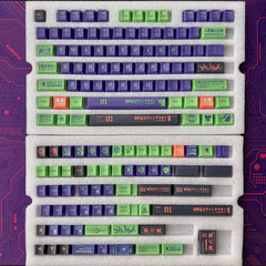 Cool Eva Unit - 01 Theme Keycap Set - KeyArtisan