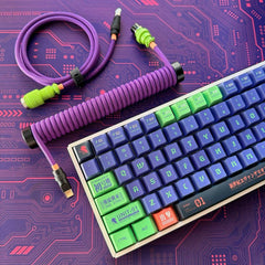Cool Eva Unit - 01 Theme Keycap Set - KeyArtisan