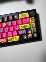 Cool Graffiti Enthusiast Theme Keycap Set - KeyArtisan