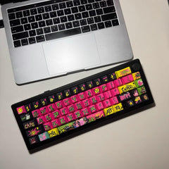 Cool Graffiti Enthusiast Theme Keycap Set - KeyArtisan