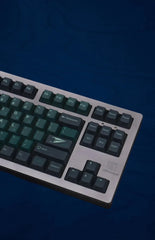 Cool Green Terror Below – Abyss Theme Keycap Set - KeyArtisan