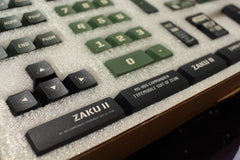 Cool Green ZAKU Mecha Warrior Keycap Set - KeyArtisan