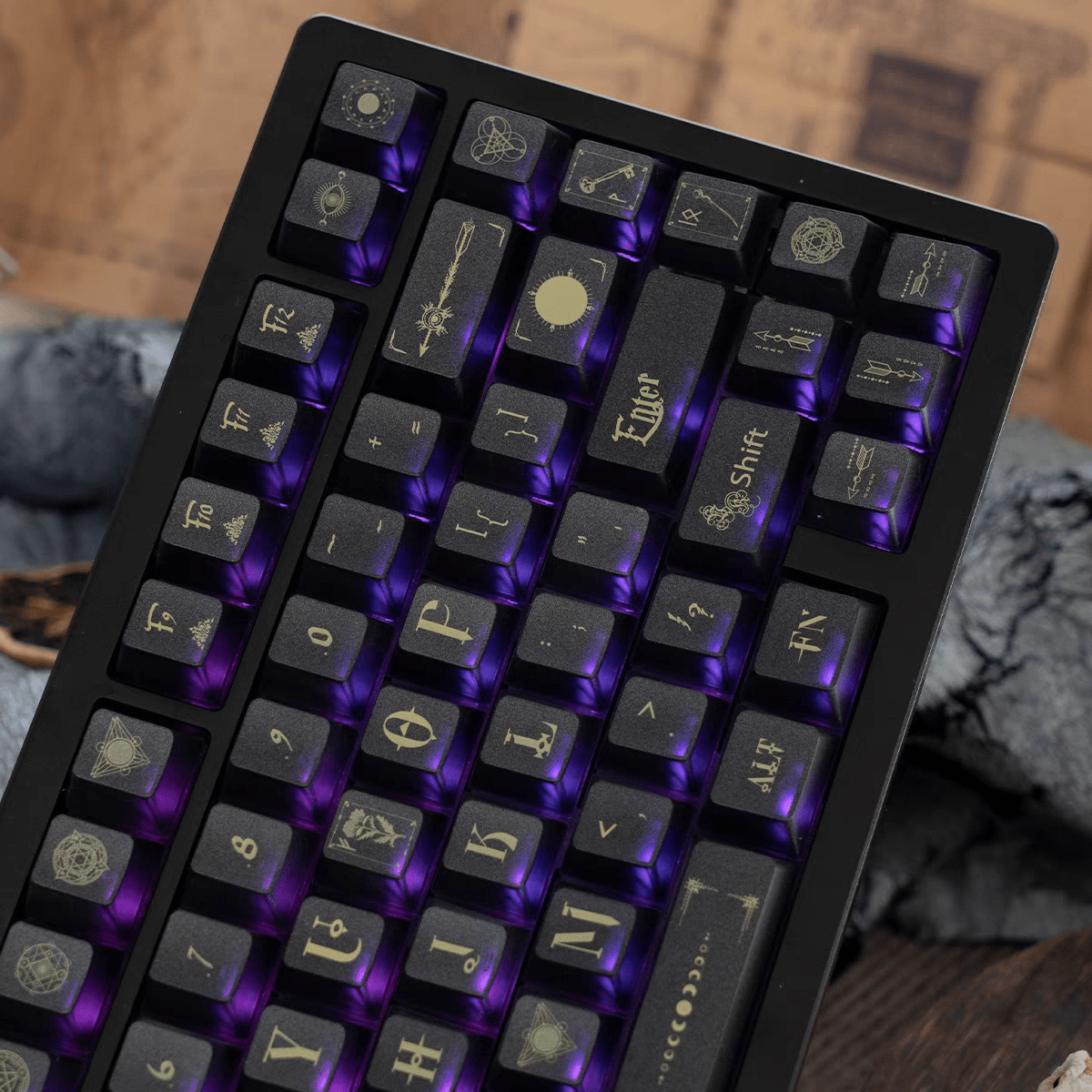 Cool Harry Potter Theme Artisan Keycap Set - KeyArtisan