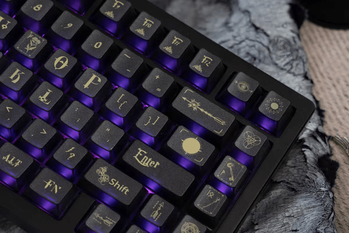 Cool Harry Potter Theme Artisan Keycap Set - KeyArtisan