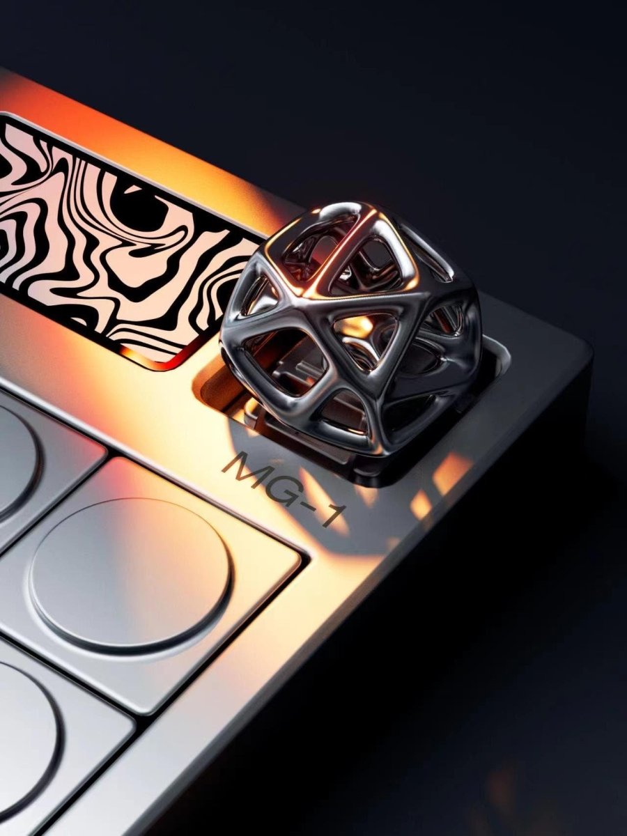 Cool Hollow Style Cell Lattice Artisan Keycap - KeyArtisan