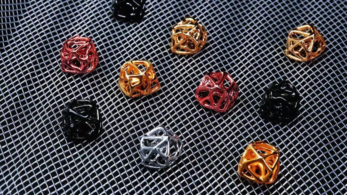 Cool Hollow Style Cell Lattice Artisan Keycap - KeyArtisan