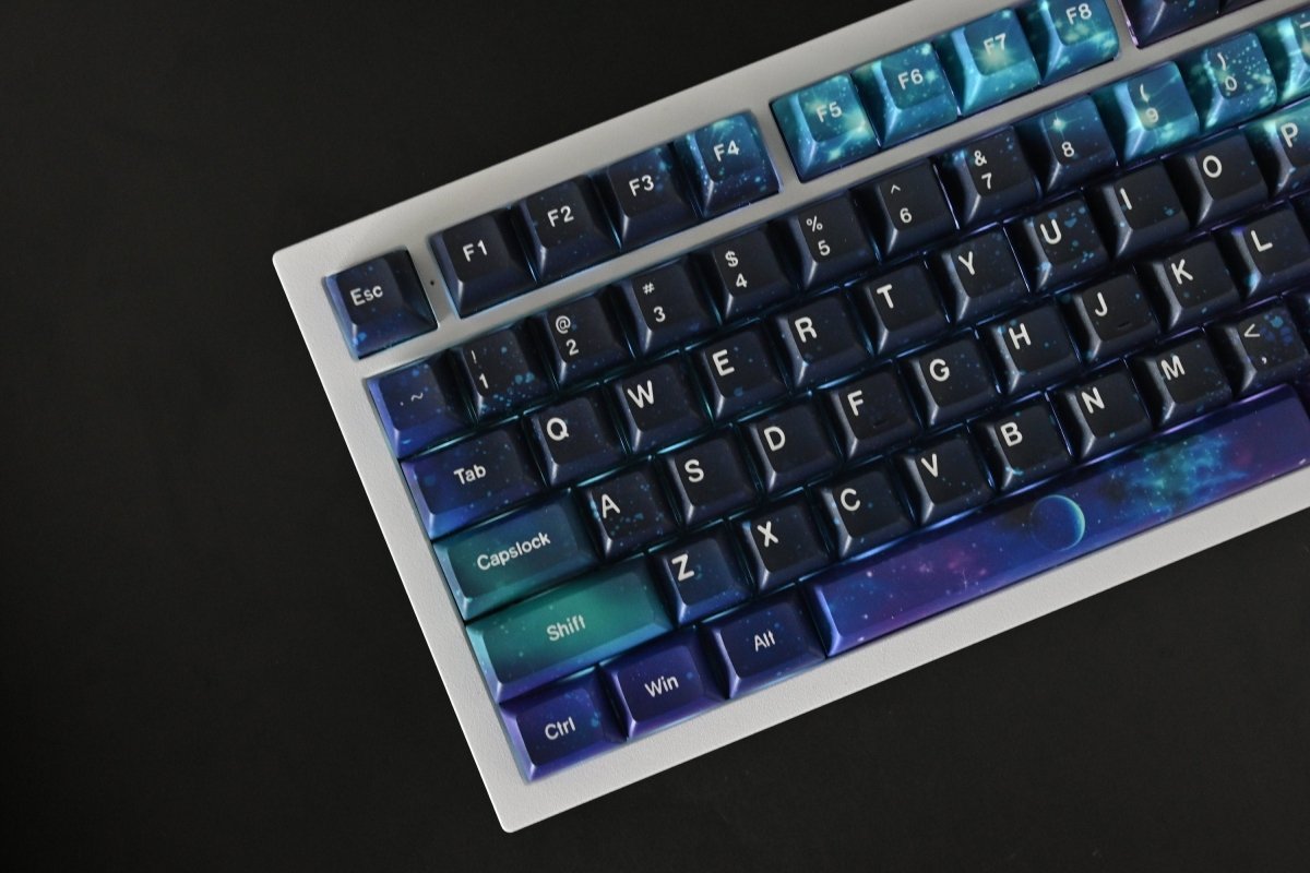 Cool KCA Profile Starry Sky Theme Keycap Set - KeyArtisan