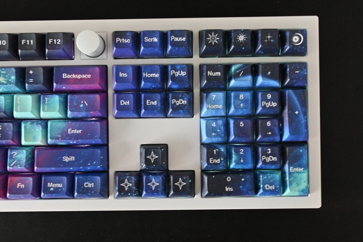 Cool KCA Profile Starry Sky Theme Keycap Set - KeyArtisan