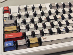 Cool Manga Theme PBT OEM Graffiti Keycap Set - KeyArtisan