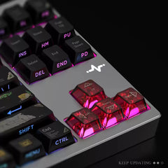 Cool Maya Aztec Theme Backlit Keycap Set - KeyArtisan