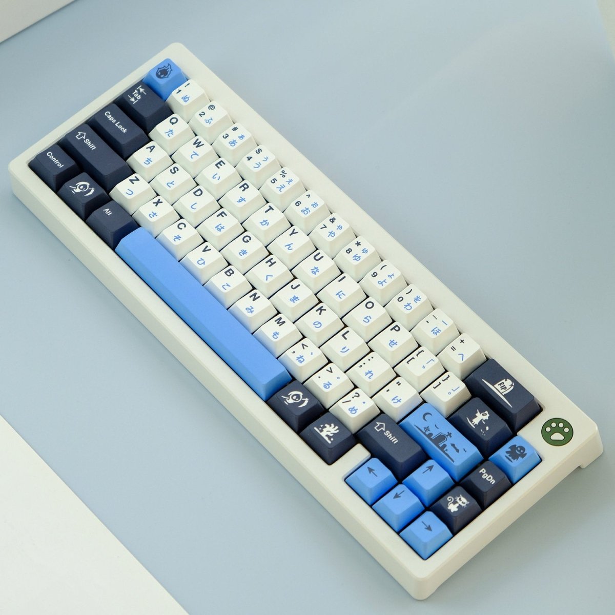 Cool Midnight Theme Japanese Keycap Set - KeyArtisan