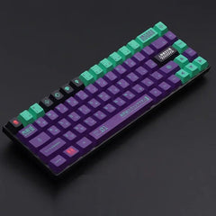 Cool Purple Eva Unit - 01 Theme Keycap Set - KeyArtisan
