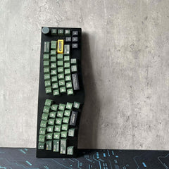 Cool Red Mecha ZAKU Theme Keycap Set - KeyArtisan