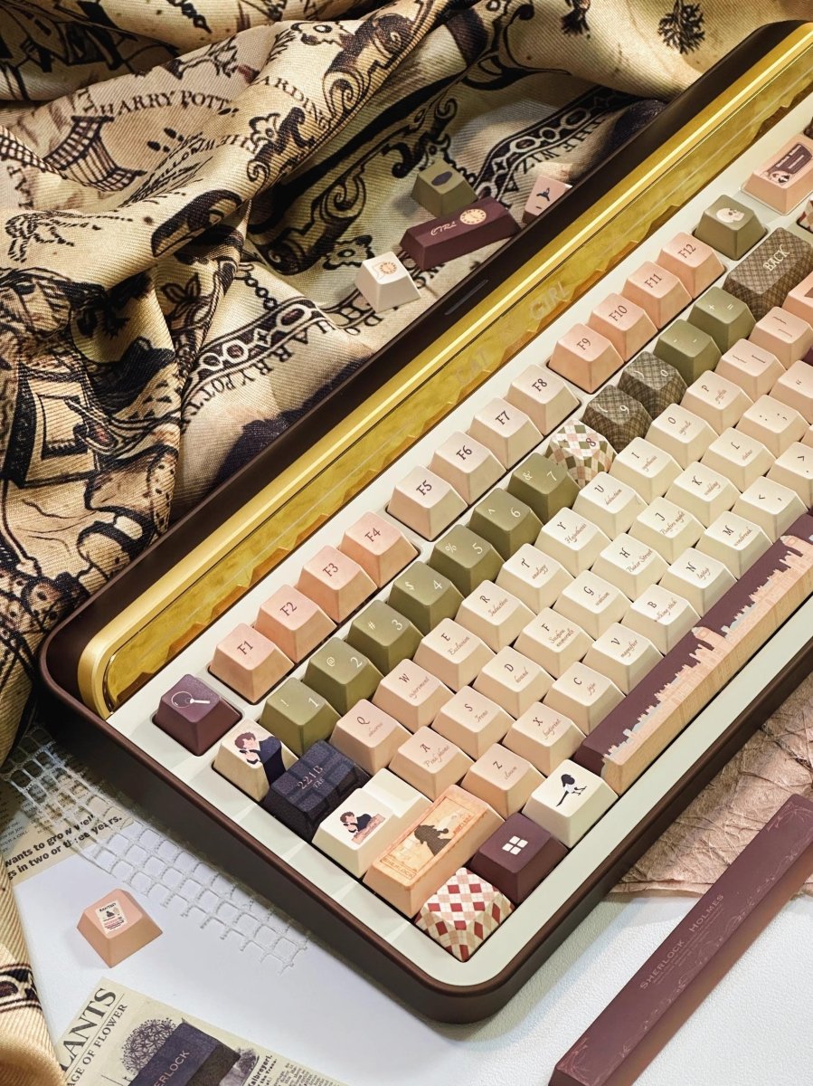 Cool Sherlock Holmes Theme Artisan Keycap Set - KeyArtisan