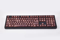 Cool Wooden - Style PBT Backlit Keycap Set - KeyArtisan