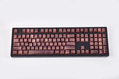 Cool Wooden - Style PBT Backlit Keycap Set - KeyArtisan
