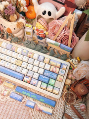 Cute Art Parody Theme Artisan Keycap Set - KeyArtisan