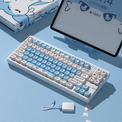 Cute Blue Chillet Palword Theme Artisan Keycap Set - KeyArtisan