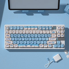 Cute Blue Chillet Palword Theme Artisan Keycap Set - KeyArtisan
