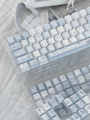 Cute Blue Dream Theme Artisan Keycap Set - KeyArtisan