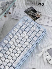 Cute Blue Dream Theme Artisan Keycap Set - KeyArtisan