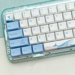 Cute Blue Ocean Theme Artisan Keycap Set - KeyArtisan