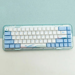 Cute Blue Ocean Theme Artisan Keycap Set - KeyArtisan