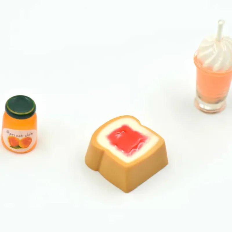 Cute Breakfast Bread Theme Keycap - KeyArtisan