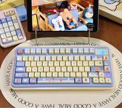 Cute Brown Bear Theme Artisan Keycap Set - KeyArtisan