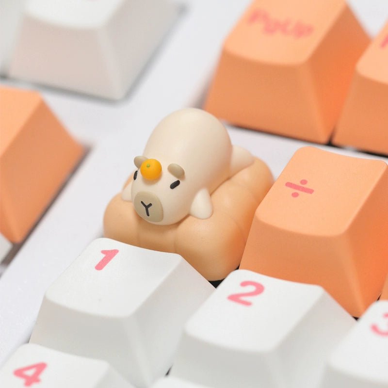 Cute Capybara Theme Keycap - KeyArtisan