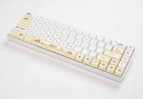 Cute Corgi Dog Theme Artisan Keycap Set - KeyArtisan