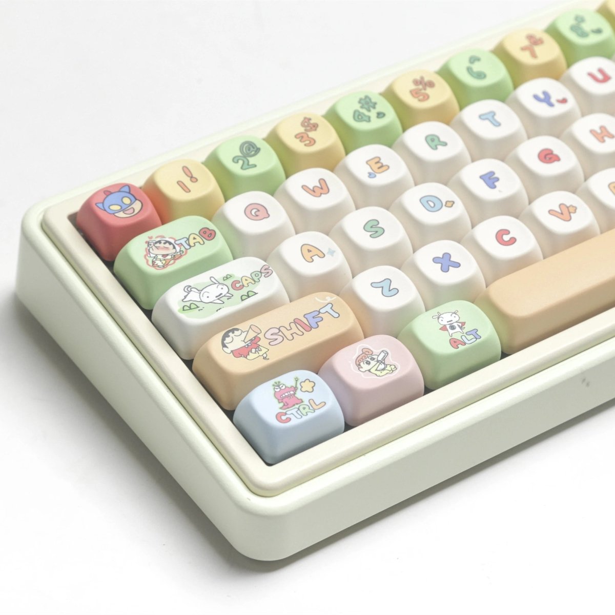 Cute Crayon Shin - Chan Theme Artisan Keycap Set - KeyArtisan