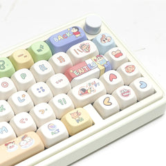 Cute Crayon Shin - Chan Theme Artisan Keycap Set - KeyArtisan