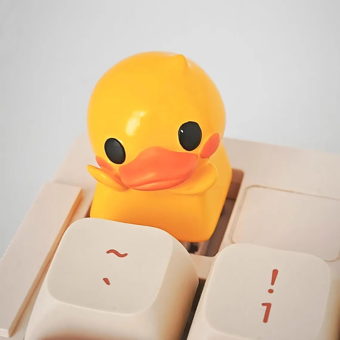 Cute Duck Theme Artisan Resin 3D Keycap - KeyArtisan
