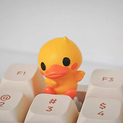 Cute Duck Theme Artisan Resin 3D Keycap - KeyArtisan